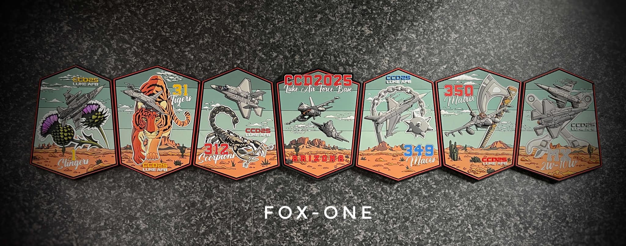Belgian Air Force CCD 25 Set