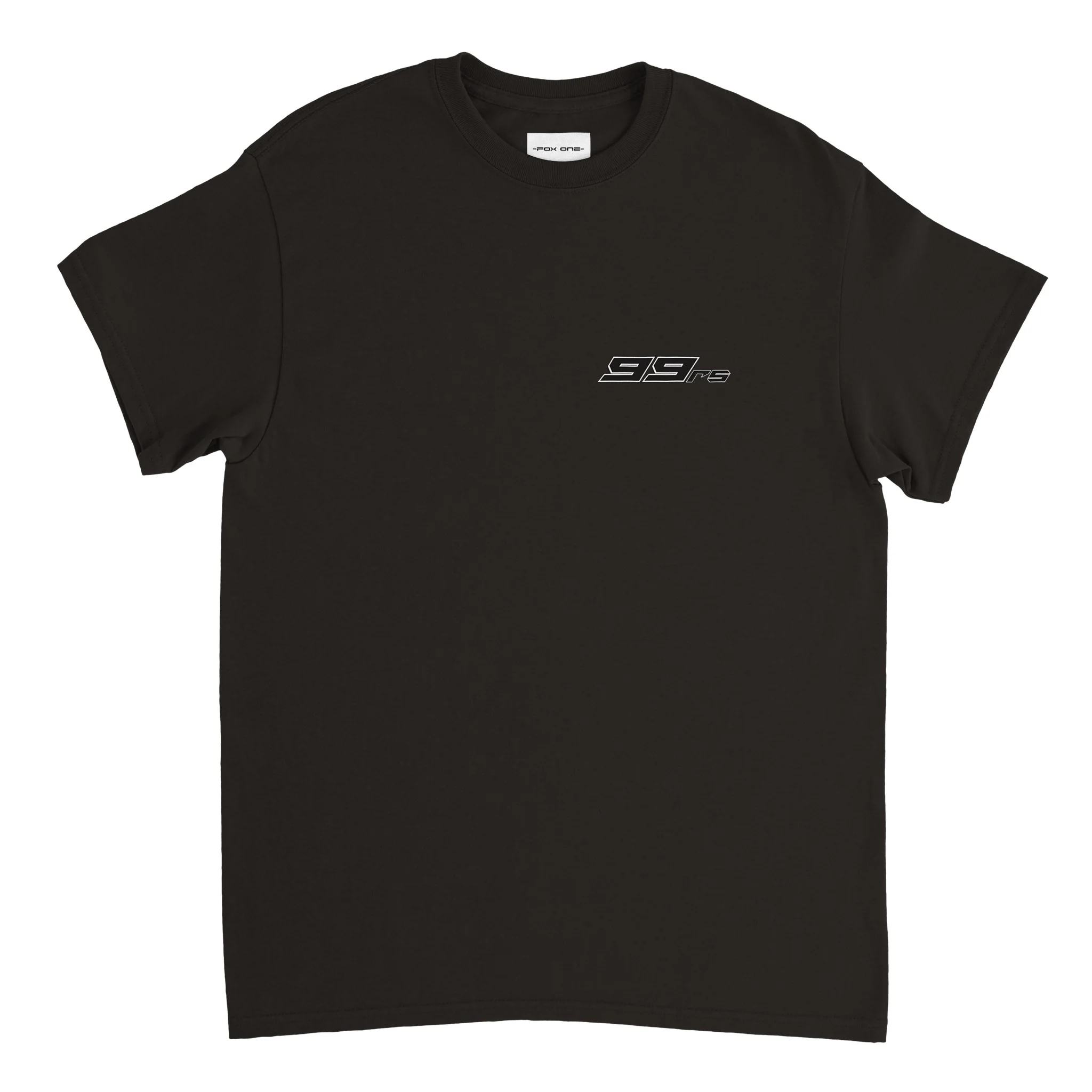 99th RS Black & White Heavyweight Unisex Crewneck T-shirt - Image 4