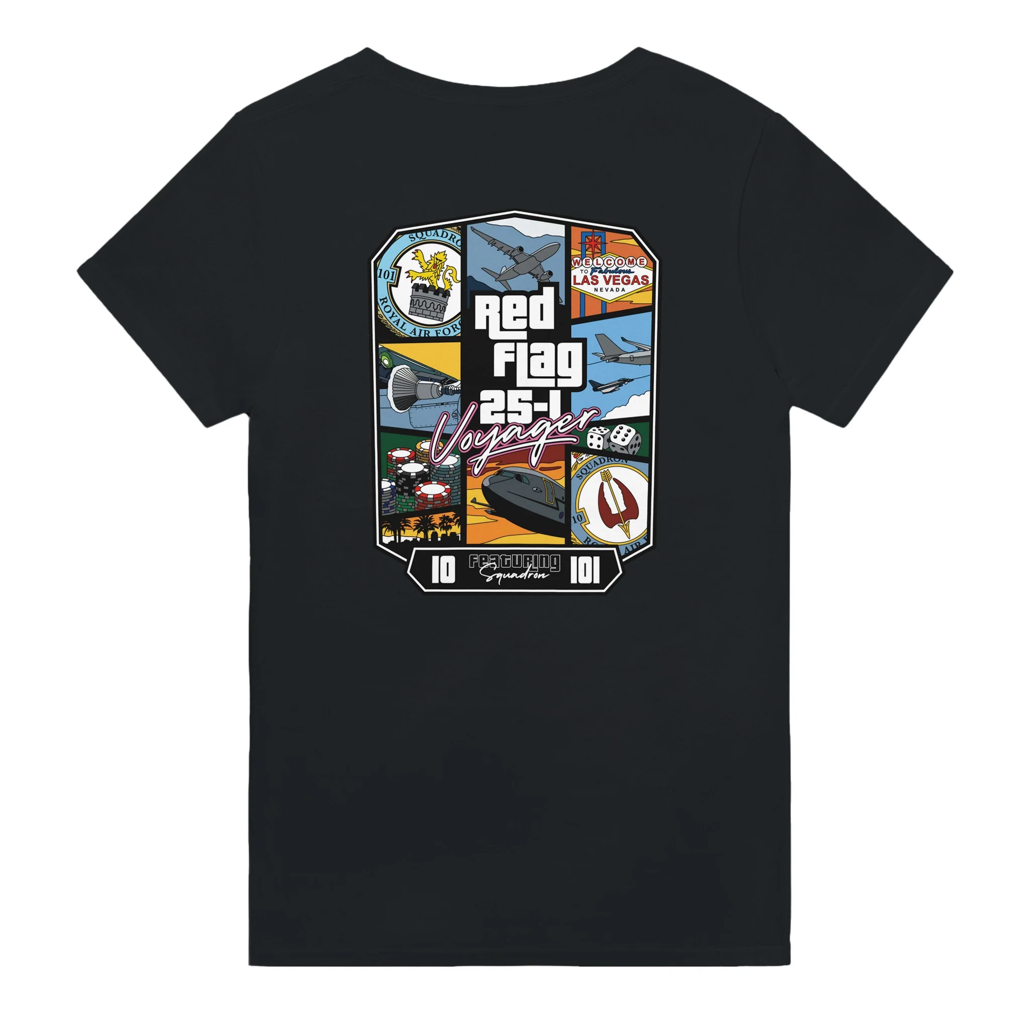 Red Flag 25/1 Heavyweight Unisex Crewneck T-shirt