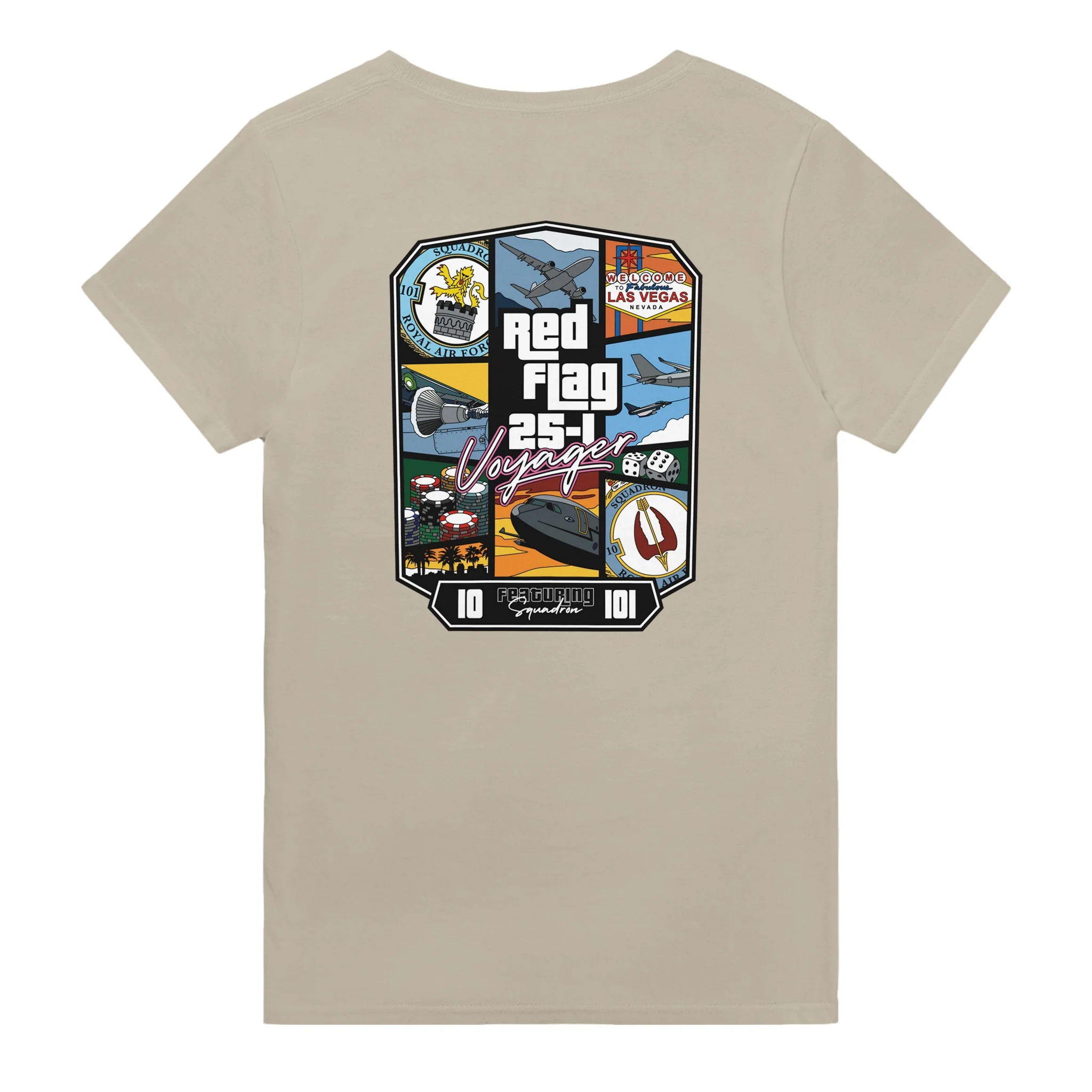 Red Flag 25/1 Heavyweight Unisex Crewneck T-shirt - Image 2
