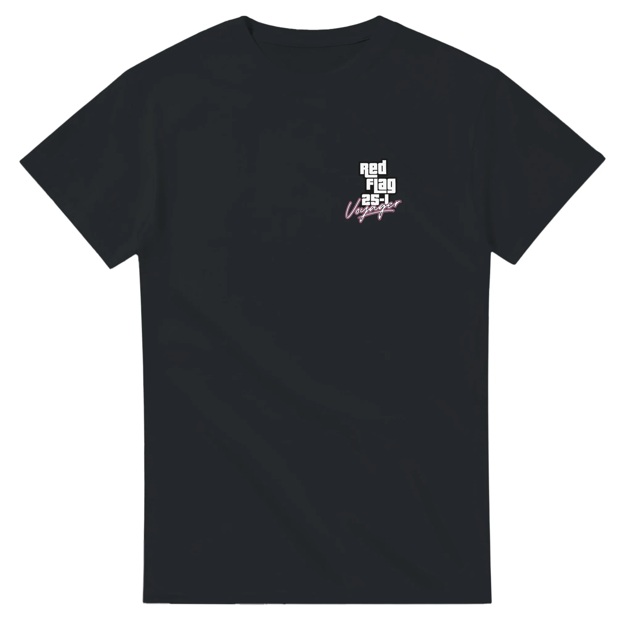 Red Flag 25/1 Heavyweight Unisex Crewneck T-shirt - Image 4